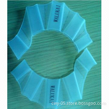 Silicone Swimming Webbed Gloves with Logo Printing